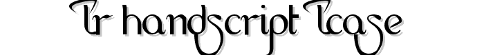 LR HandScript LCase font